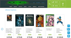 Desktop Screenshot of crossover-comics.com.ar